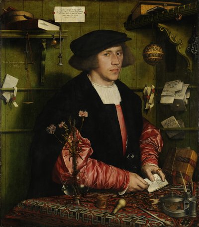 The Merchant Georg Gisze by Hans Holbein der Jüngere